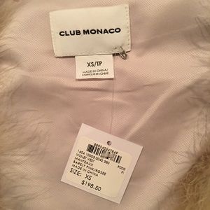 Club Monaco Jackets & Coats - Fun faux fur Club Monaco Vest with Tags Club Monaco Jackets & Coats - Fun faux fur Club Monaco Vest with Tags
